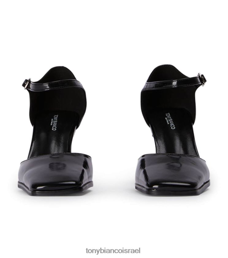 עקבים נמוכים | נשים שחור היי ברק Tony Bianco עקבים עזים 8BNR8T252